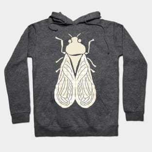 Plaid-Winged Cicada Hoodie